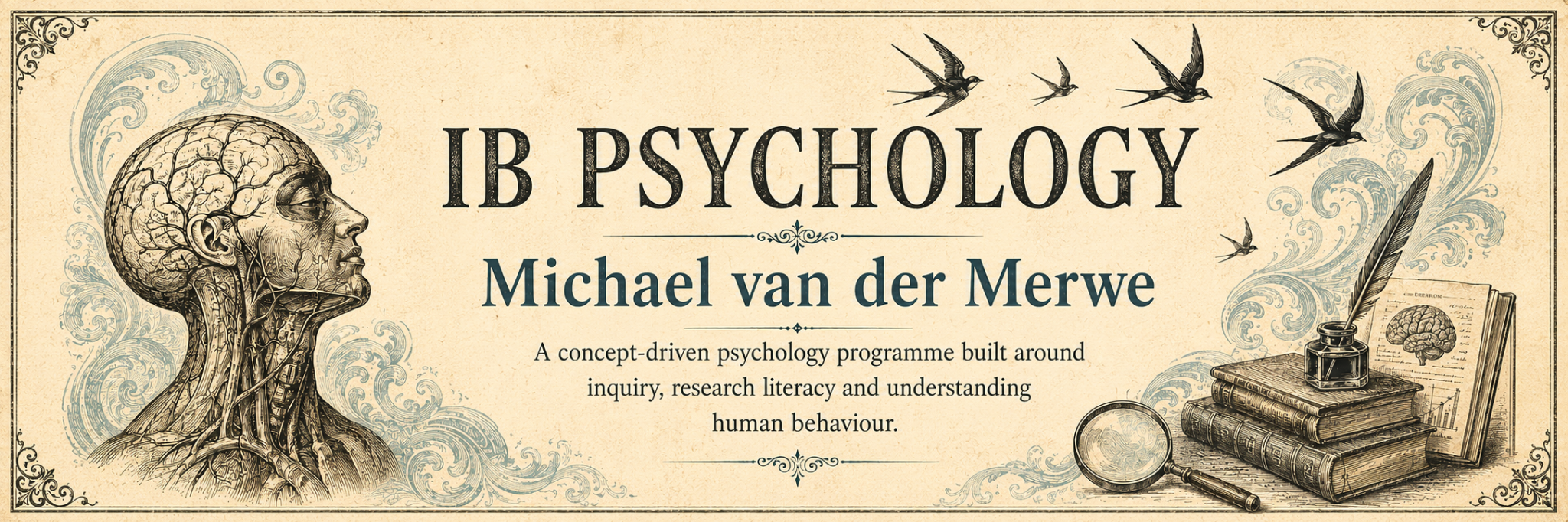 IB Psychology curriculum portfolio for Michael van der Merwe